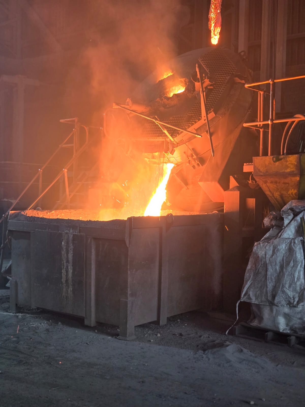 Mineral smelting