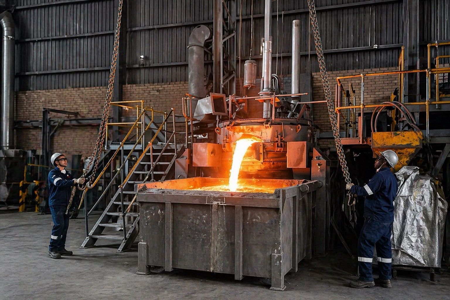Mavu Commodities smelting operations